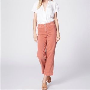 Paige Nellie Clean Front Culottes Jeans